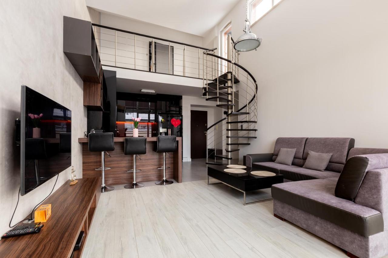 Janki Bryla Two-Level Apartment Гдиня Екстериор снимка